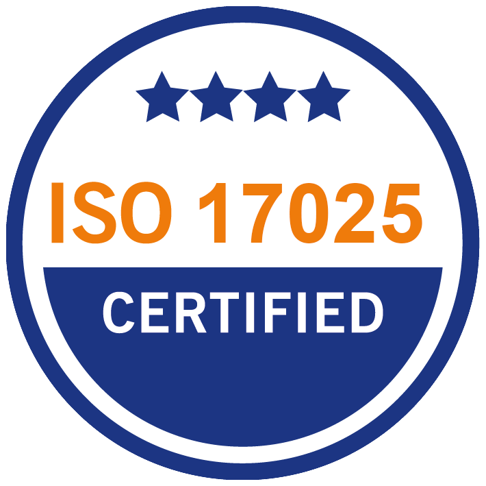 ISA 17025 certified