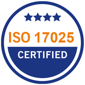 ISO 17025 certified